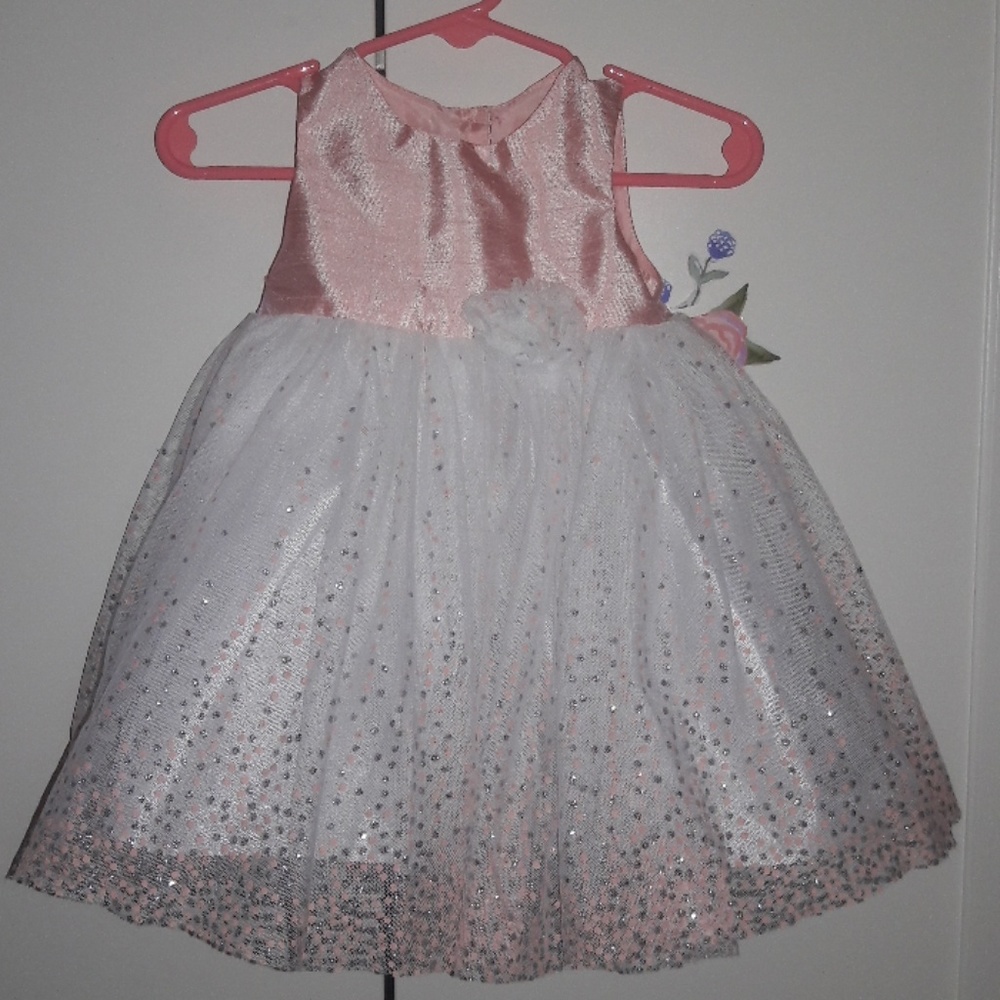 Baby glittery dress